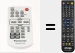 Replacement remote control for D848532