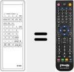 Ersatzfernbedienung f&uuml;r 70375 C