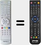 Ersatzfernbedienung f&uuml;r TP304