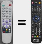 Ersatzfernbedienung f&uuml;r DVB1000S
