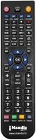 Replacement remote control BAIER CIMBDVT15MK1