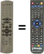 Replacement remote control Seg TRINIDAD