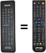 Gleichwertige Fernbedienung Philips 70KE5926-02C
