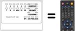Replacement remote control TP 300-GRUNDIG