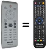 Replacement remote control Philips DVP3042 / 12