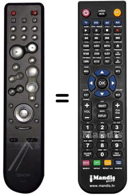 Replacement remote control Denon RC-1117