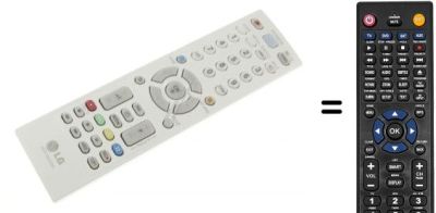 Gleichwertige Fernbedienung LG 42LW659S Gleichwertige Fernbedienung LG 42LW659S