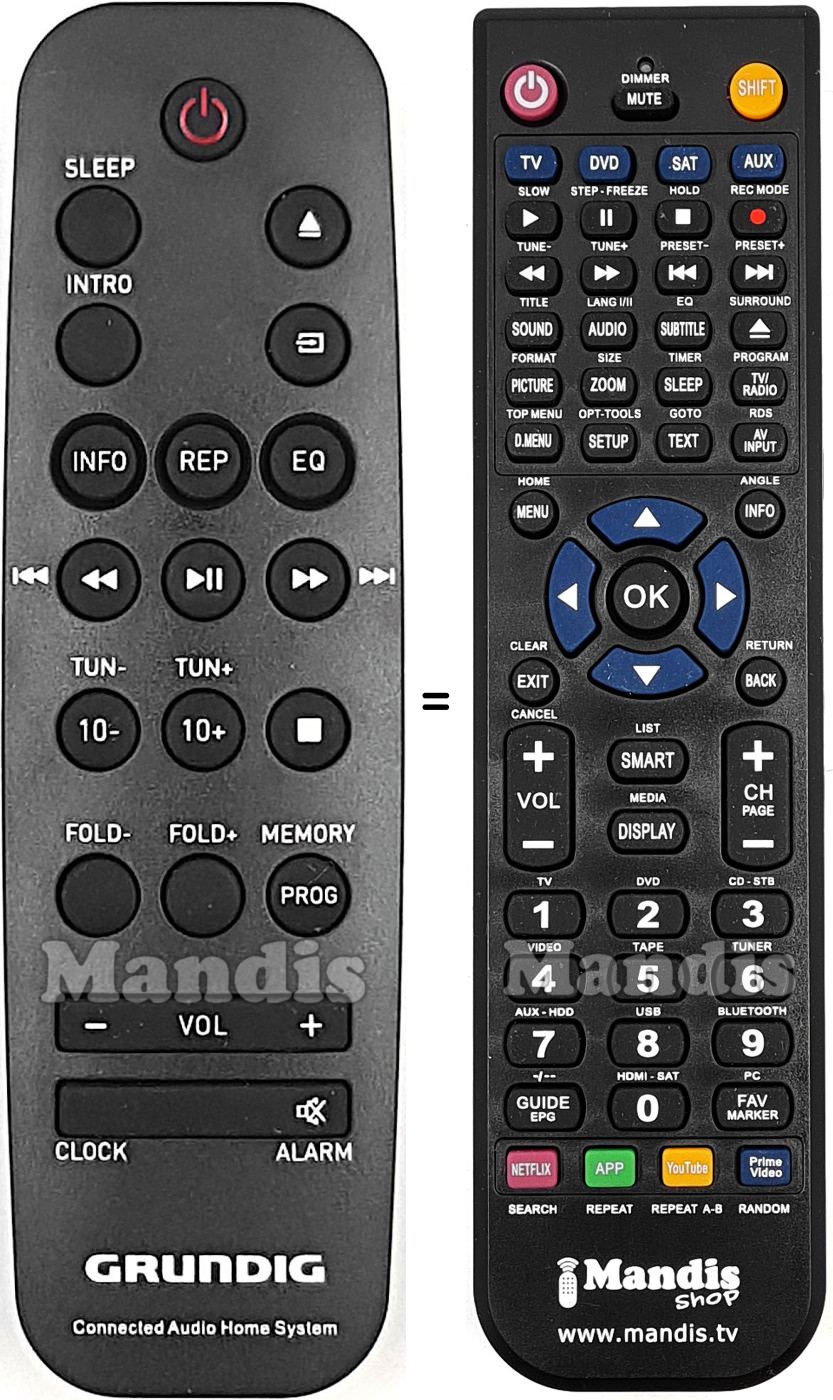 Replacement remote control 759551882400