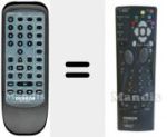 Original remote control DCT200 (35061860)