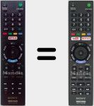 Original remote control RMT-TX300E (149331411)