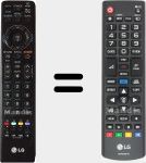 Originalfernbedienung AKB75055702