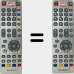 Original remote control (SH458) (SHW-RMC-0116)