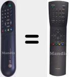 Original remote control 6710V00037B