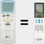 Universal remote control Aircoplus (42530)