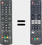 Universalfernbedienung Universal TV LG