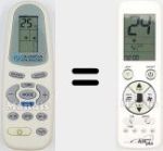 Universal remote control Unitronic Air