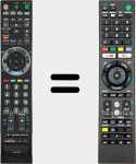 Universalfernbedienung Universal TV Sony