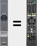 Universal remote control Universal TV Sony