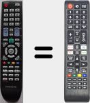 Universal remote control Universal TV Samsung