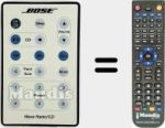Replacement remote control for WAVE RADIO/CD (White) (193334-B10)