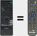 Replacement remote control for RM S305