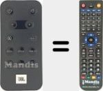 Replacement remote control for SB400 (93040000860)