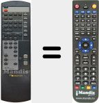 Replacement remote control for AV-300