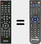 Ersatzfernbedienung für AKTV4620
