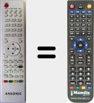 Ersatzfernbedienung f&uuml;r ANS002