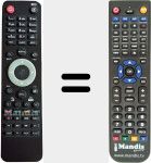 Ersatzfernbedienung für CLOUD-IBOX002