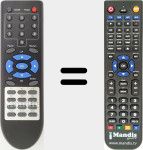 Ersatzfernbedienung f&uuml;r CRONO001