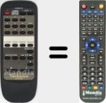 Replacement remote control for EUR645273