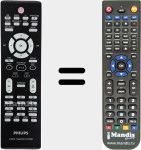 Replacement remote control for RC473901 (996510001649)