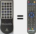 Replacement remote control for Screenplay HD