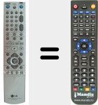 Ersatzfernbedienung f&uuml;r 6711R1N153G