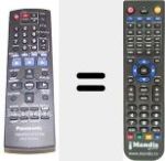 Ersatzfernbedienung f&uuml;r N2QAYB000095