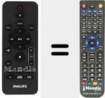 Replacement remote control for RC5760 (996580002943)