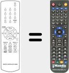 Replacement remote control for R-28B03 (48B3228B03)