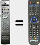 Replacement remote control for RC431001S (242254900487)