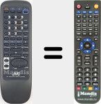 Replacement remote control for RM-SED452TRU