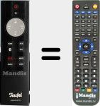 Replacement remote control for CINEBAR-ONE-RC