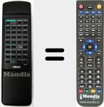 Ersatzfernbedienung für VQ950200
