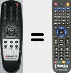 Ersatzfernbedienung f&uuml;r i-CubeXdiv35XPSlim