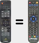 Replacement remote control for MCR-E410 (WH256400)