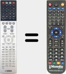 Replacement remote control for RAV541 (ZP601600)