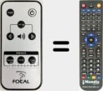 Replacement remote control for FOCAL003