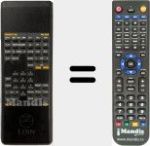 Replacement remote control for KAIRN