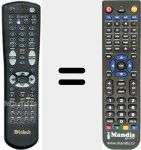 Replacement remote control for MA6300