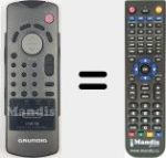 Replacement remote control for CDM700