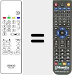 Replacement remote control for FB 32 ATS